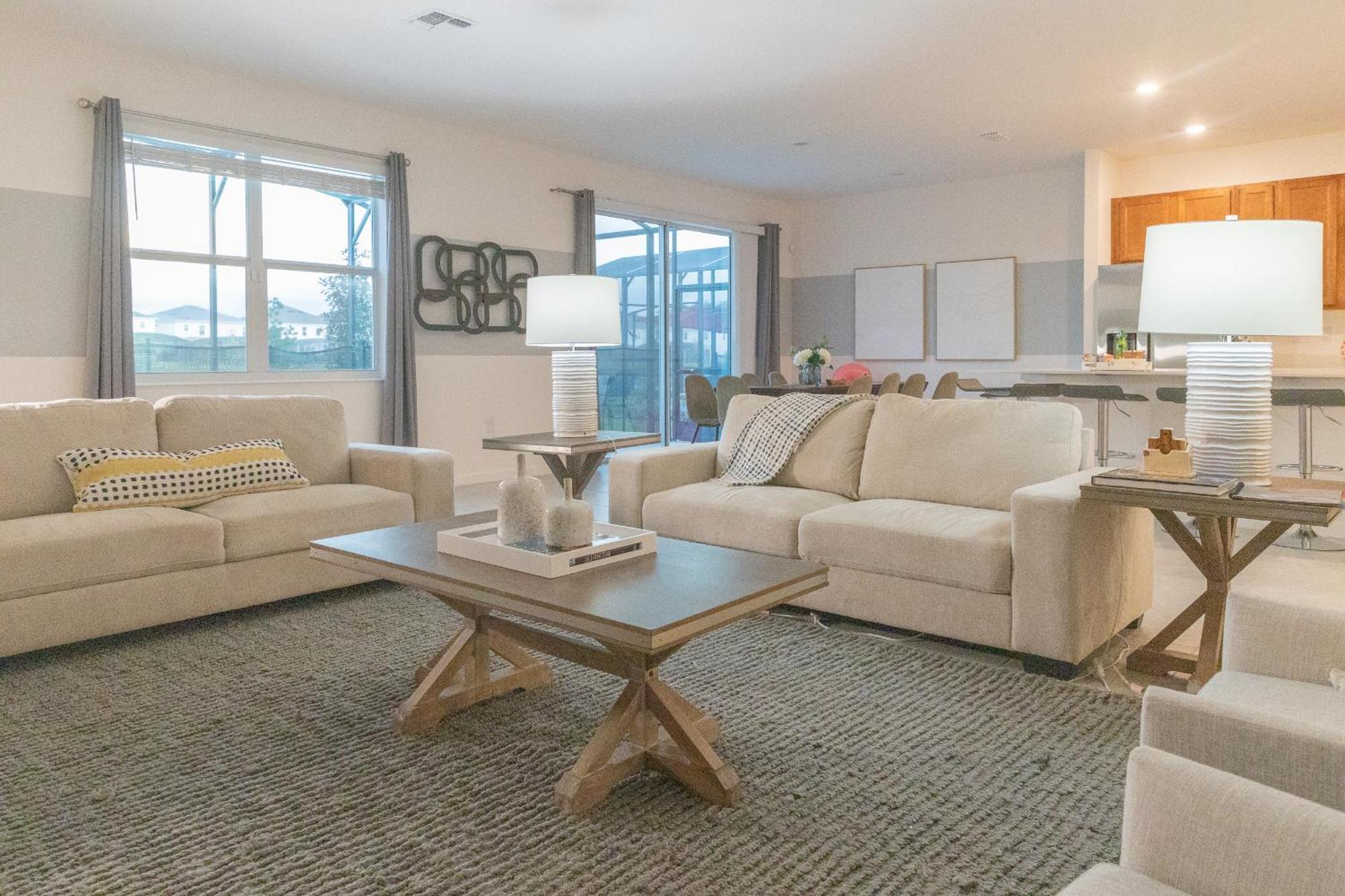 Waterfront Brand New Modern Luxury 8 Bedroom Pool House! Sleeps 16 Kissimmee Kültér fotó
